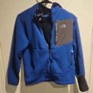 The North Face Boys Blue Hooded Fleece